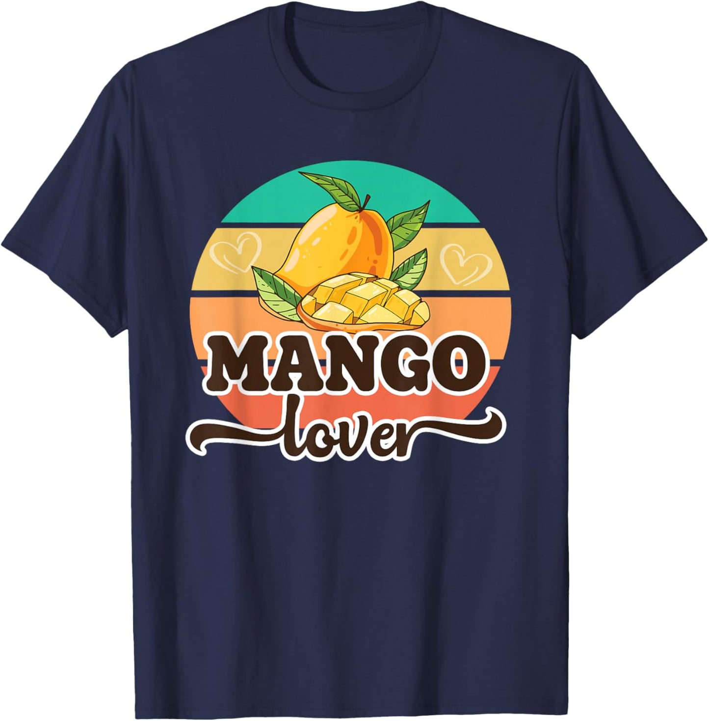 Funny Mango Gift, Mango Lover T-Shirt - T-Shirt | Navy