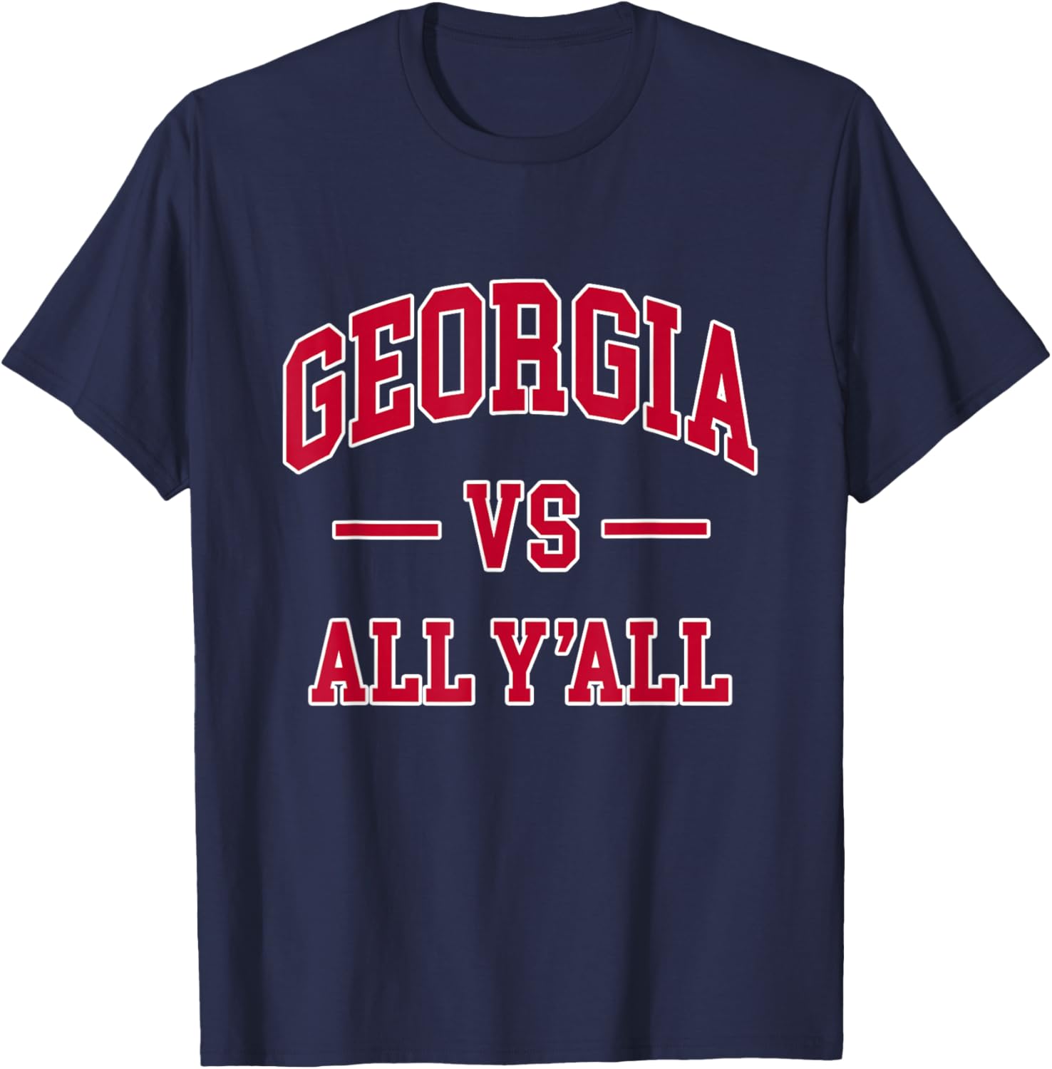 Georgia - Throwback Design - Classic T-Shirt - T-Shirt | Navy