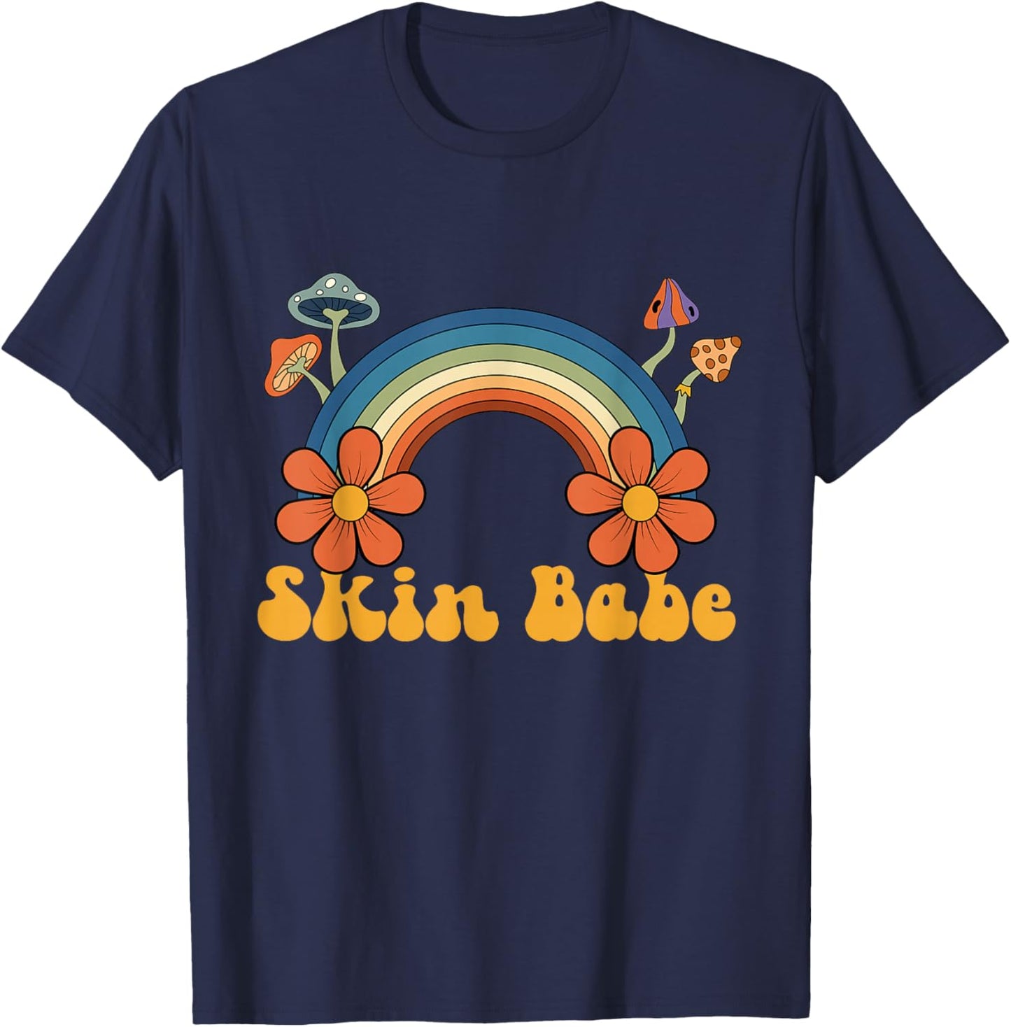Skin Babe Skincare Dermatologist Esthetician T-Shirt - T-Shirt | Navy
