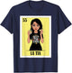 Funny Mexican Design for Aunt - La Tia T-Shirt - T-Shirt | Navy