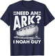 Christian Lovers Need an Ark I Noah Guy Need an Ark Noah T-Shirt - T-Shirt | Navy