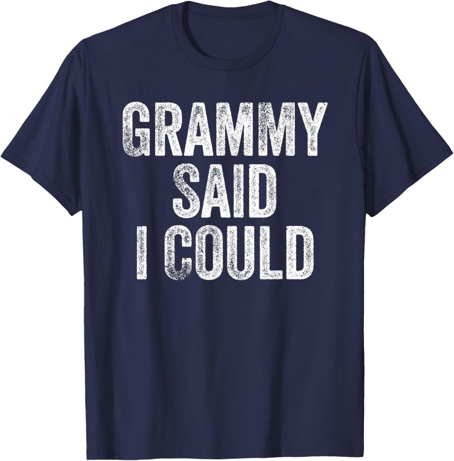 Funny Grandchild Grandson Granddaughter T-Shirt - T-Shirt | Navy