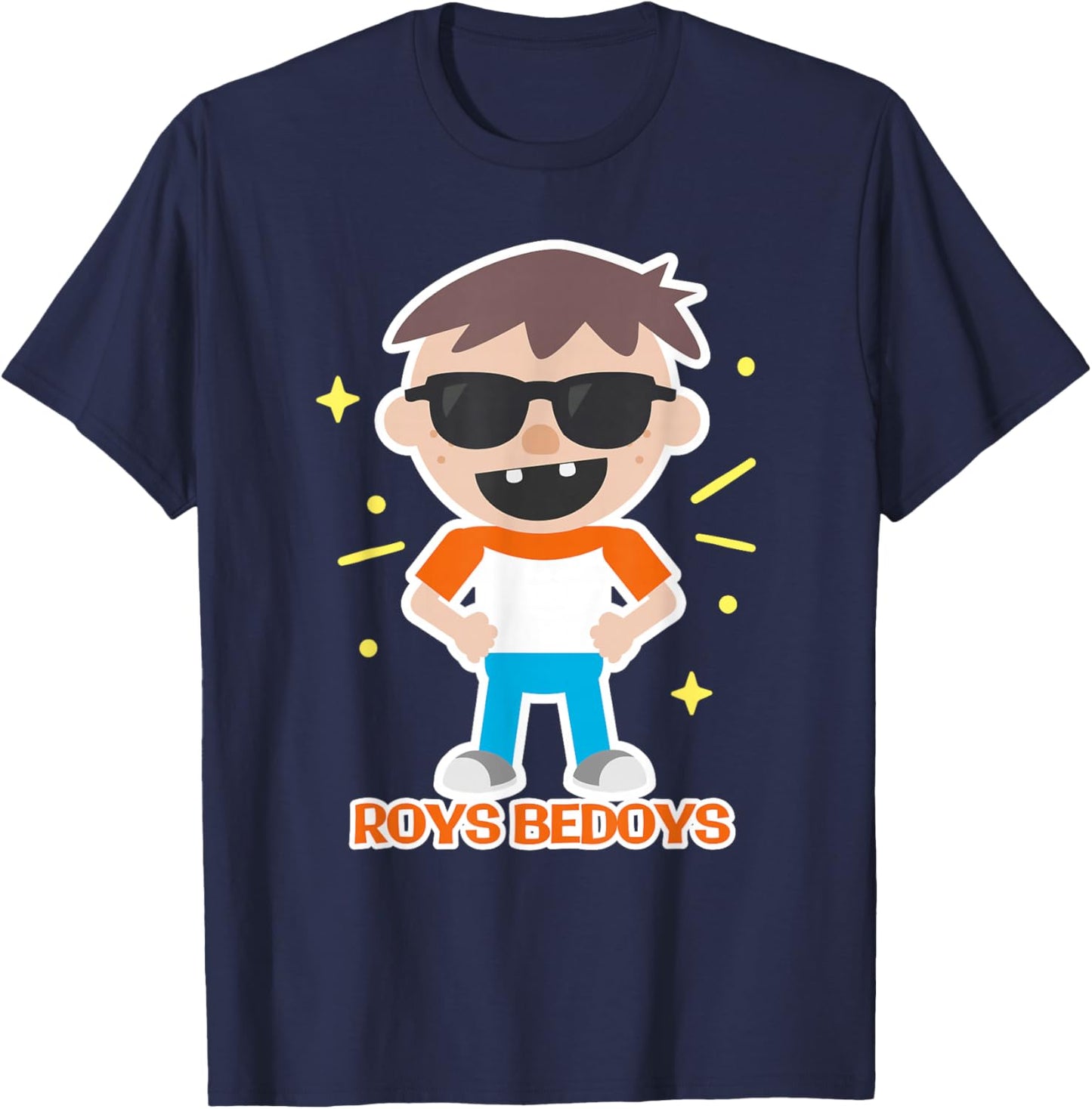 Confident Roys Bedoys T-Shirt - T-Shirt | Navy