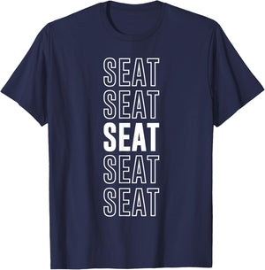 Seat T-Shirt - T-Shirt | Navy