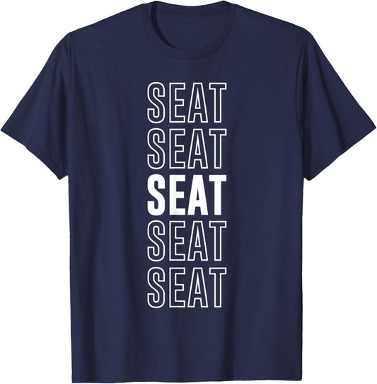 Seat T-Shirt - T-Shirt | Navy