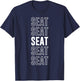 Seat T-Shirt - T-Shirt | Navy
