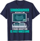 sonographer withot me doctor just guessing Design T-Shirt - T-Shirt | Navy