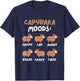 Funny Cute Capybara Moods Children Men Women T-Shirt - T-Shirt | Navy