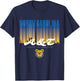 The Yard Essentials - North Carolina A&T State - NCAT Fade T-Shirt - T-Shirt | Navy
