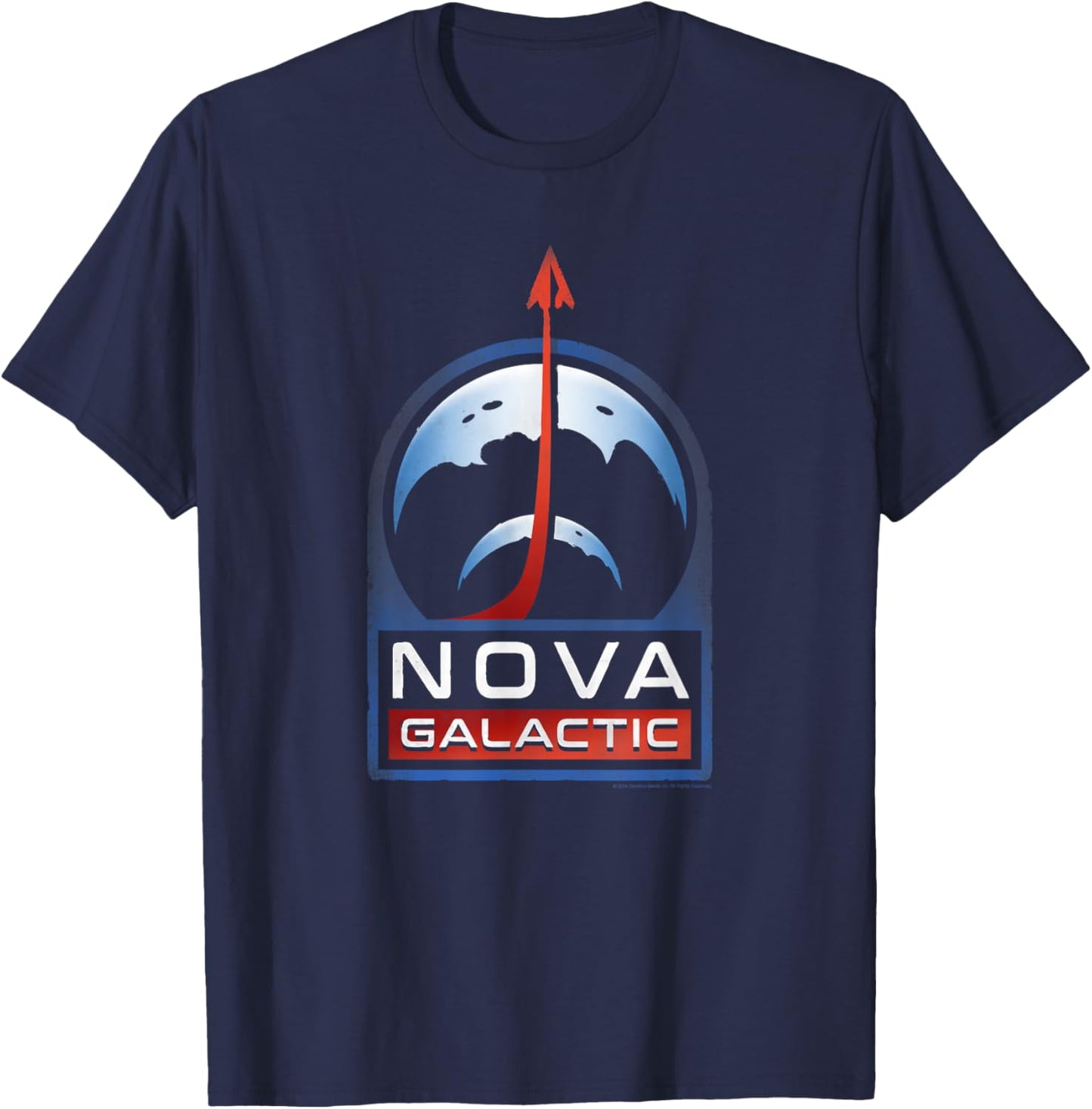 Starfield Nova Galactic Logo Video Game T-Shirt - T-Shirt | Navy