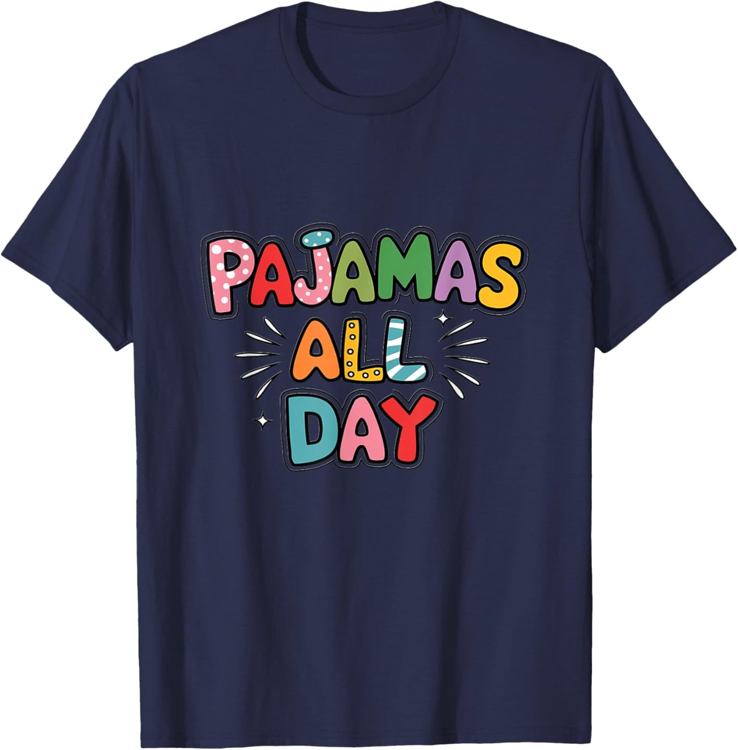 This Is My Pajama PJ Top Teen Boys Girls Bedtime Kids T-Shirt - T-Shirt | Navy