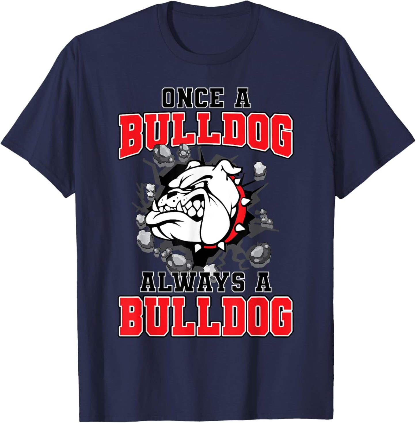 Once A Dog Always A Dog Back To School Spirit Men Women Kids T-Shirt - T-Shirt | Navy