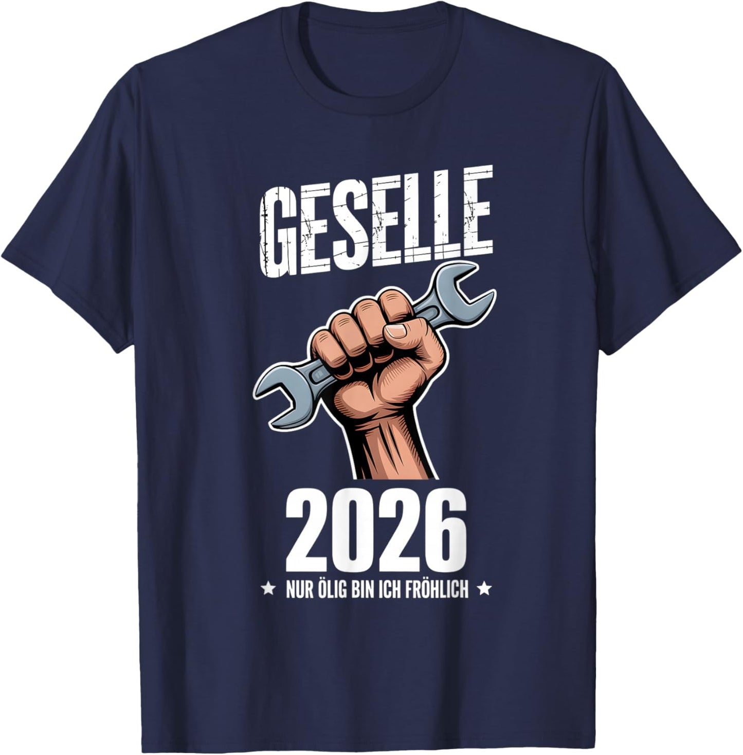 Oily Craft Training Society 2026 Exam Passed T-Shirt - T-Shirt | Navy