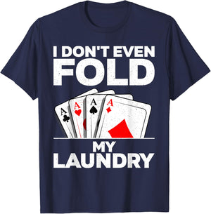 Funny Poker Design Women Poker Player Poker Lover T-Shirt - T-Shirt | Navy