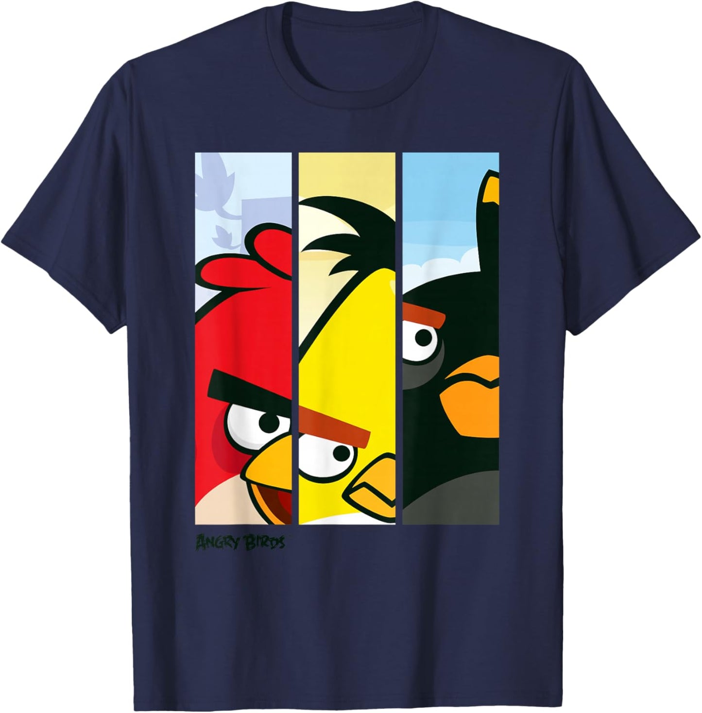 Angry Birds Flock T-Shirt - T-Shirt | Navy