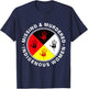 MMIW Missing & Murdered Indigenous Women Red Hand T-Shirt - T-Shirt | Navy