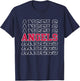 Angels Vintage Gift Women Boys Girls Kids T-Shirt - T-Shirt | Navy