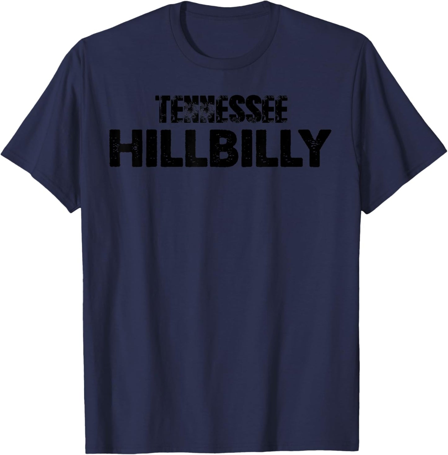 Tennessee Hillbilly Funny Appalachian T-Shirt - T-Shirt | Navy