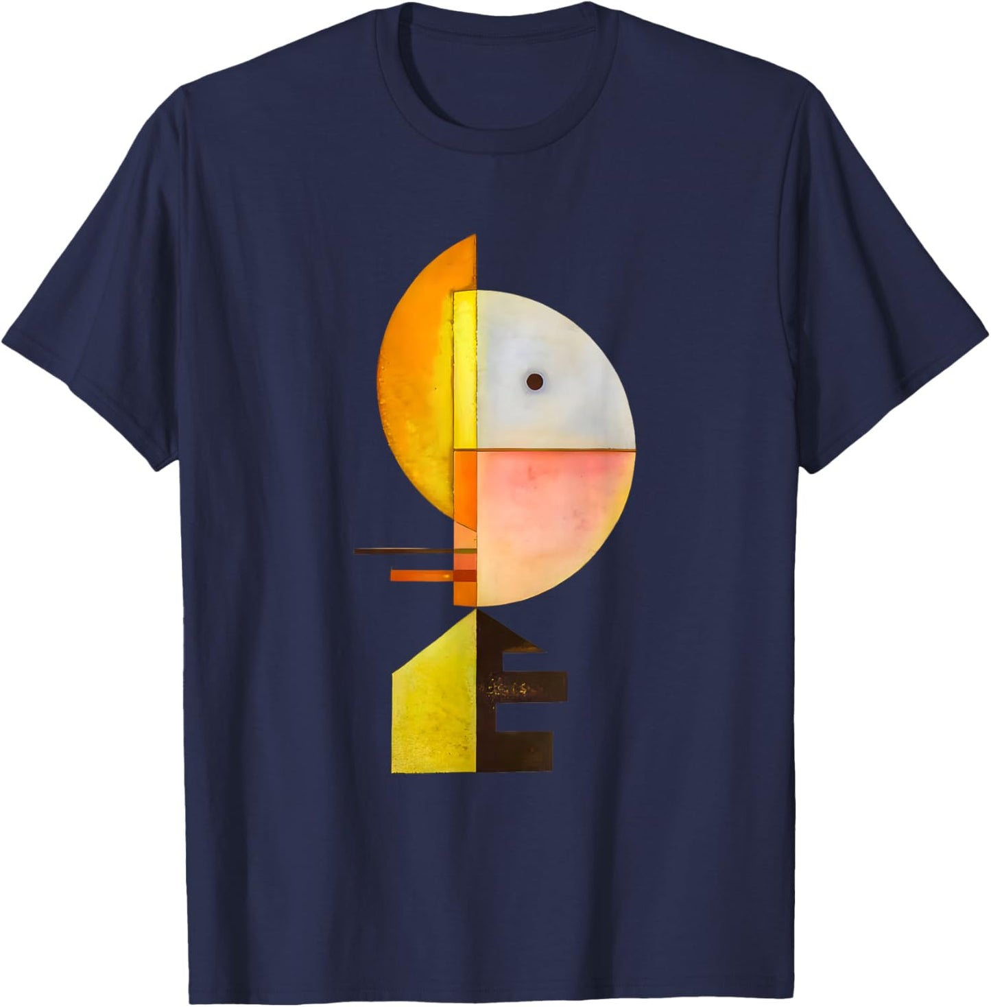 Upward by Wassily Kandinsky (1929) T-Shirt - T-Shirt | Navy