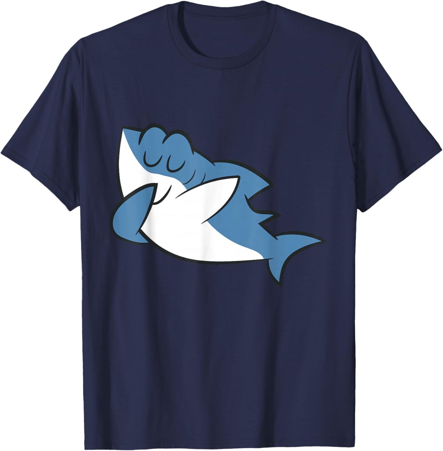 Dabbing Shark T-Shirt - T-Shirt | Navy