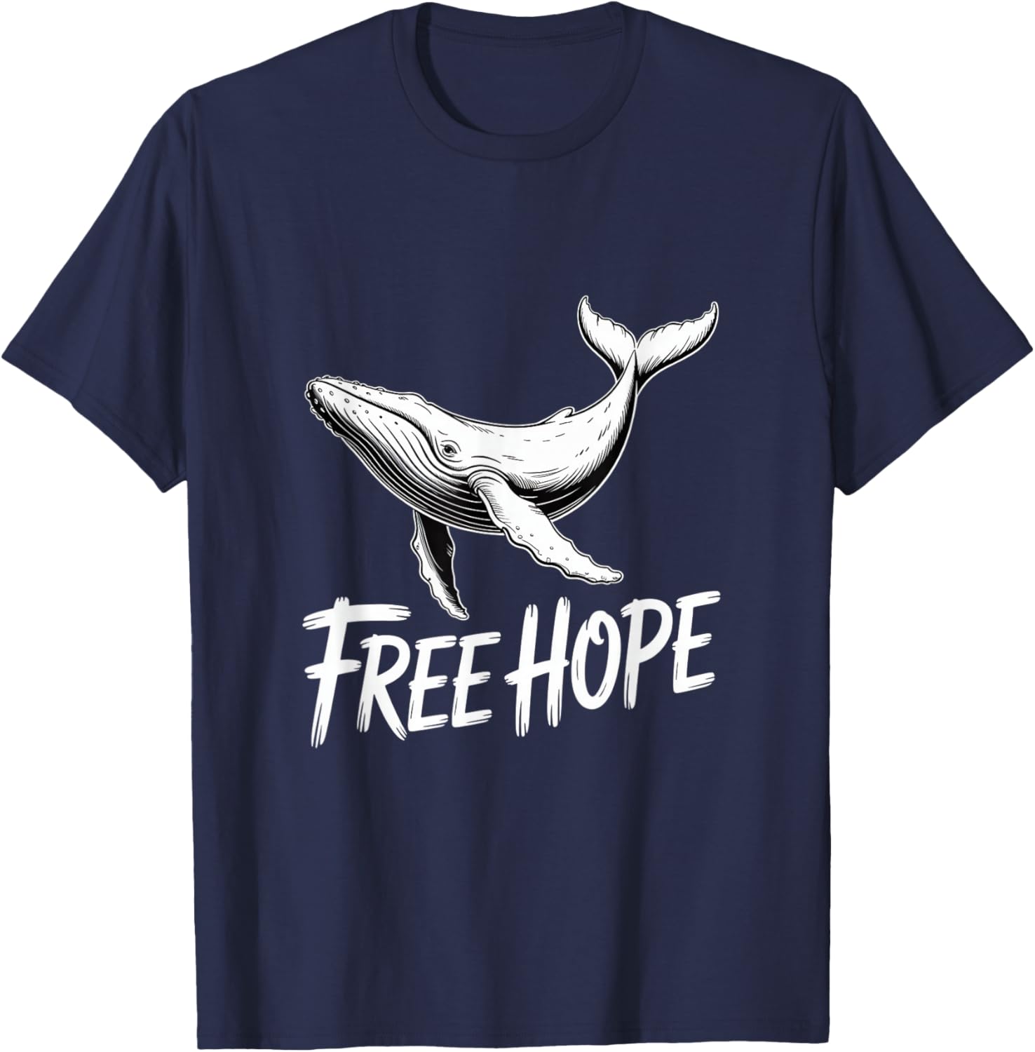 Buckelwal Timmy Walrettung Wismar Timmendorfer Strand Ostsee T-Shirt - T-Shirt | Navy