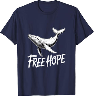 Buckelwal Timmy Walrettung Wismar Timmendorfer Strand Ostsee T-Shirt - T-Shirt | Navy