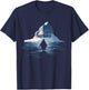 Penguin But Why Meme Berg Heading T-Shirt - T-Shirt | Navy