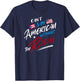 Can't Say American without the Rican, Puerto Rico Flag T-Shirt - T-Shirt | Navy