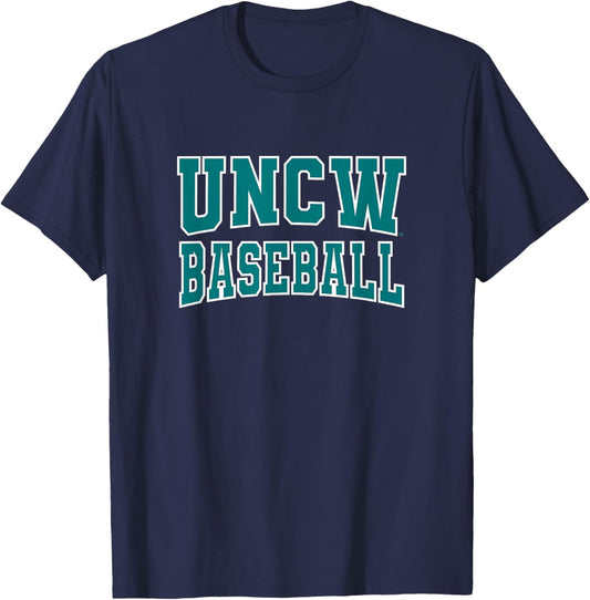 UNCW Seahawks Baseball Apparel Sports Fan T-Shirt - T-Shirt | Navy