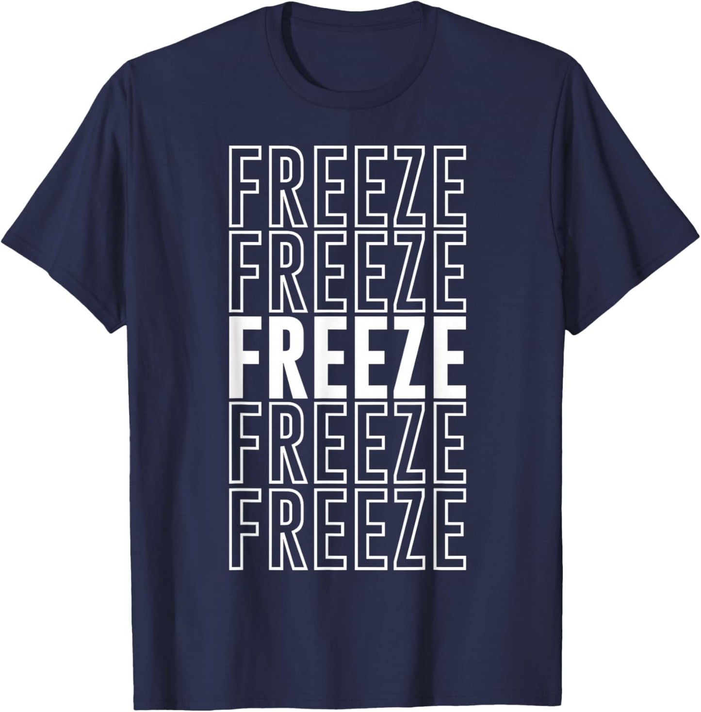 Freeze T-Shirt - T-Shirt | Navy