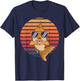 Heart Hands Funny Retro Goldfish Lover Sunglasses Making T-Shirt - T-Shirt | Navy