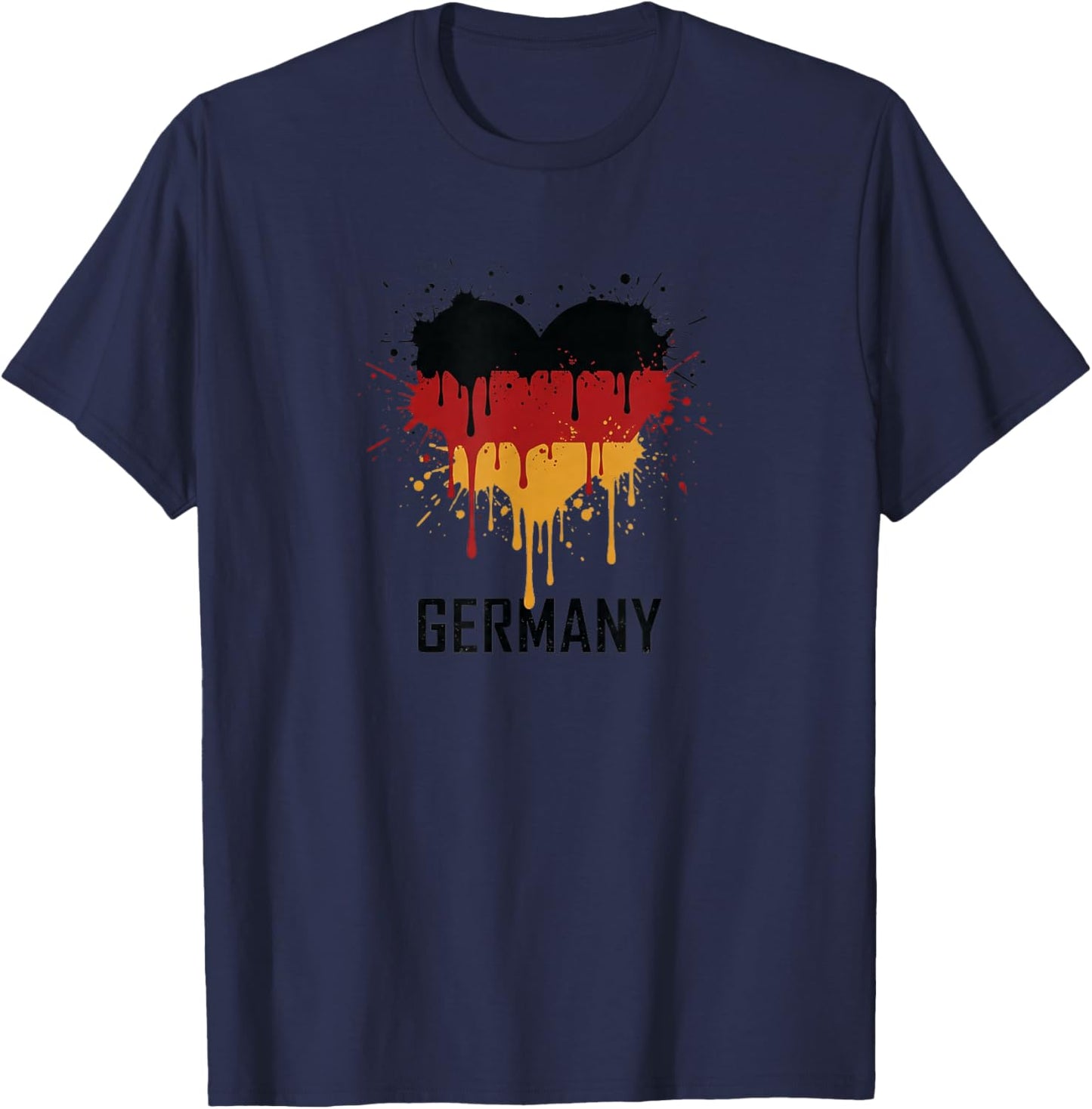 Deutschland Germany T-Shirt - T-Shirt | Navy