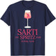 Sarti Spritz Social Club Italian Aperitif Style T-Shirt - T-Shirt | Navy