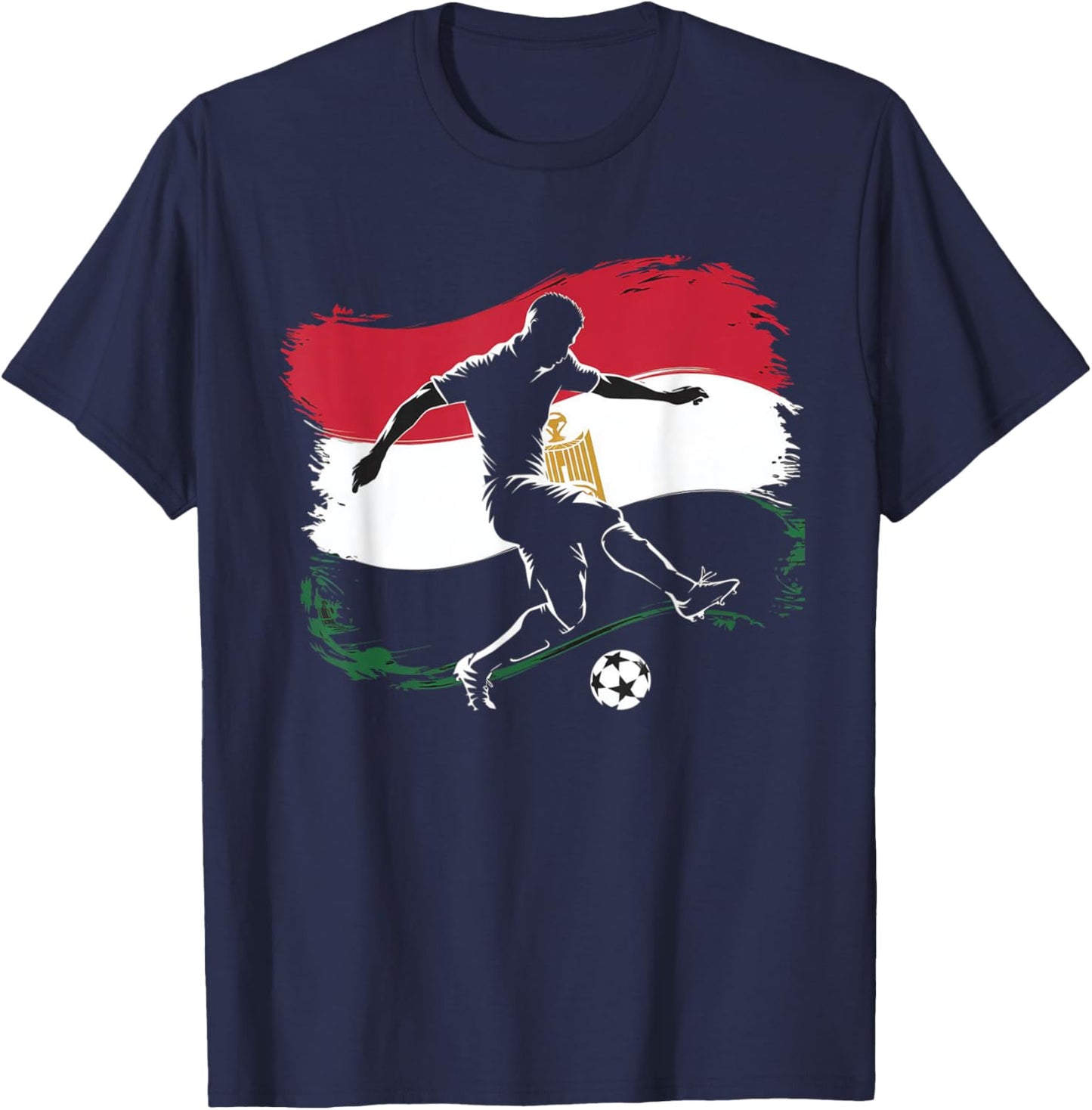 Egypt Soccer T-Shirt - T-Shirt | Navy