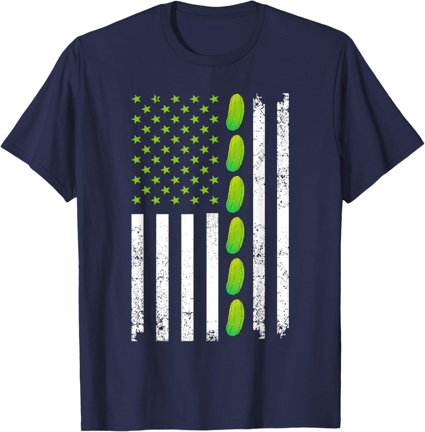 Cool Pickle Art Women Kids Gag Dill Pickle Costume T-Shirt - T-Shirt | Navy