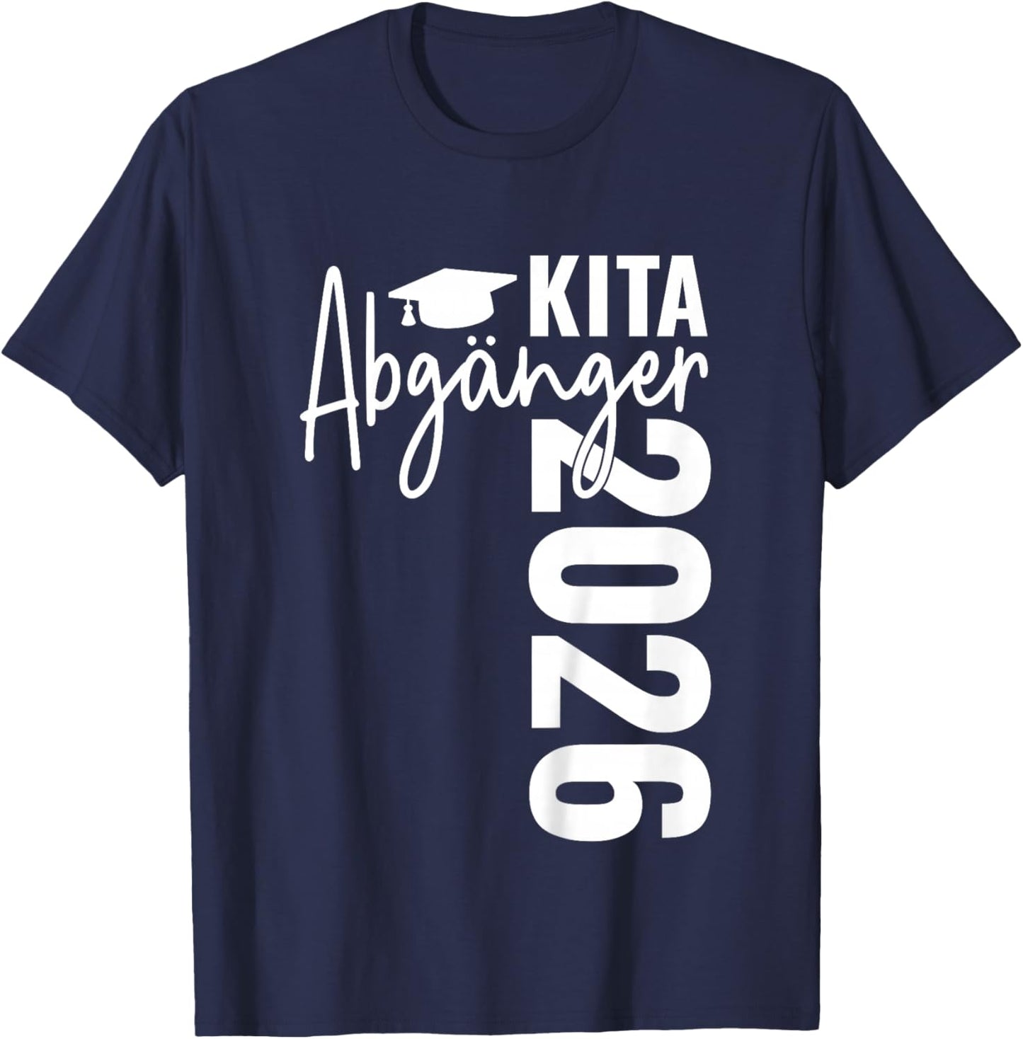 Kita Abgänger 2026 Schulkind Einschulung Schulanfang Schule T-Shirt - T-Shirt | Navy