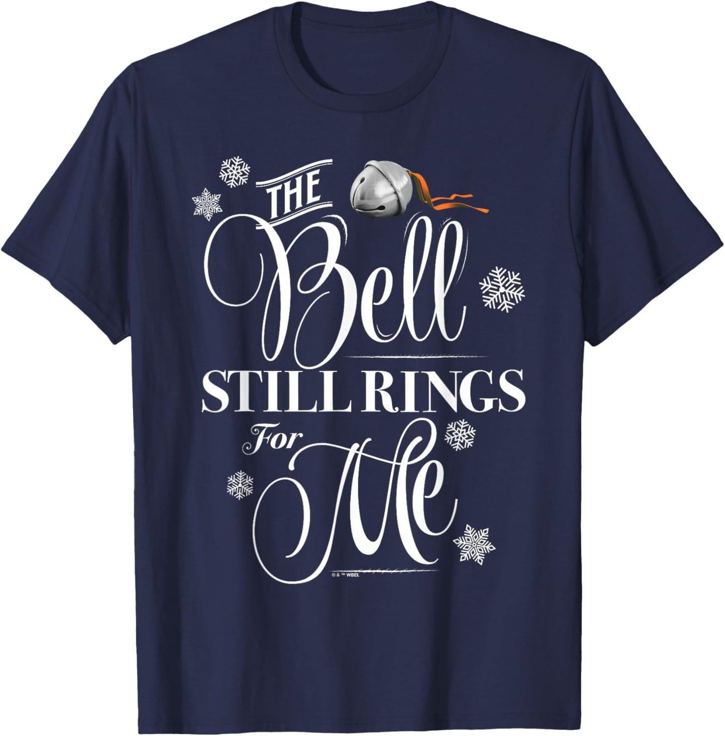 The Polar Express The Bell Still Rings T-Shirt - T-Shirt | Navy