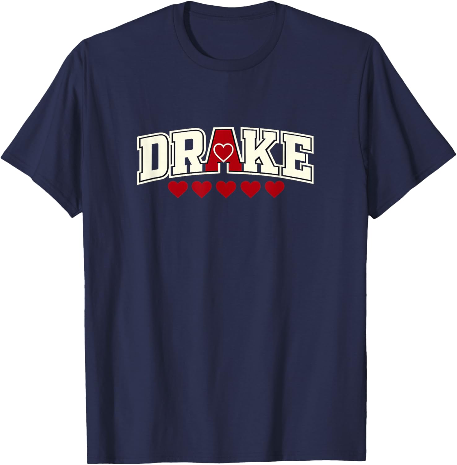 I Love Drake T-Shirt - T-Shirt | Navy