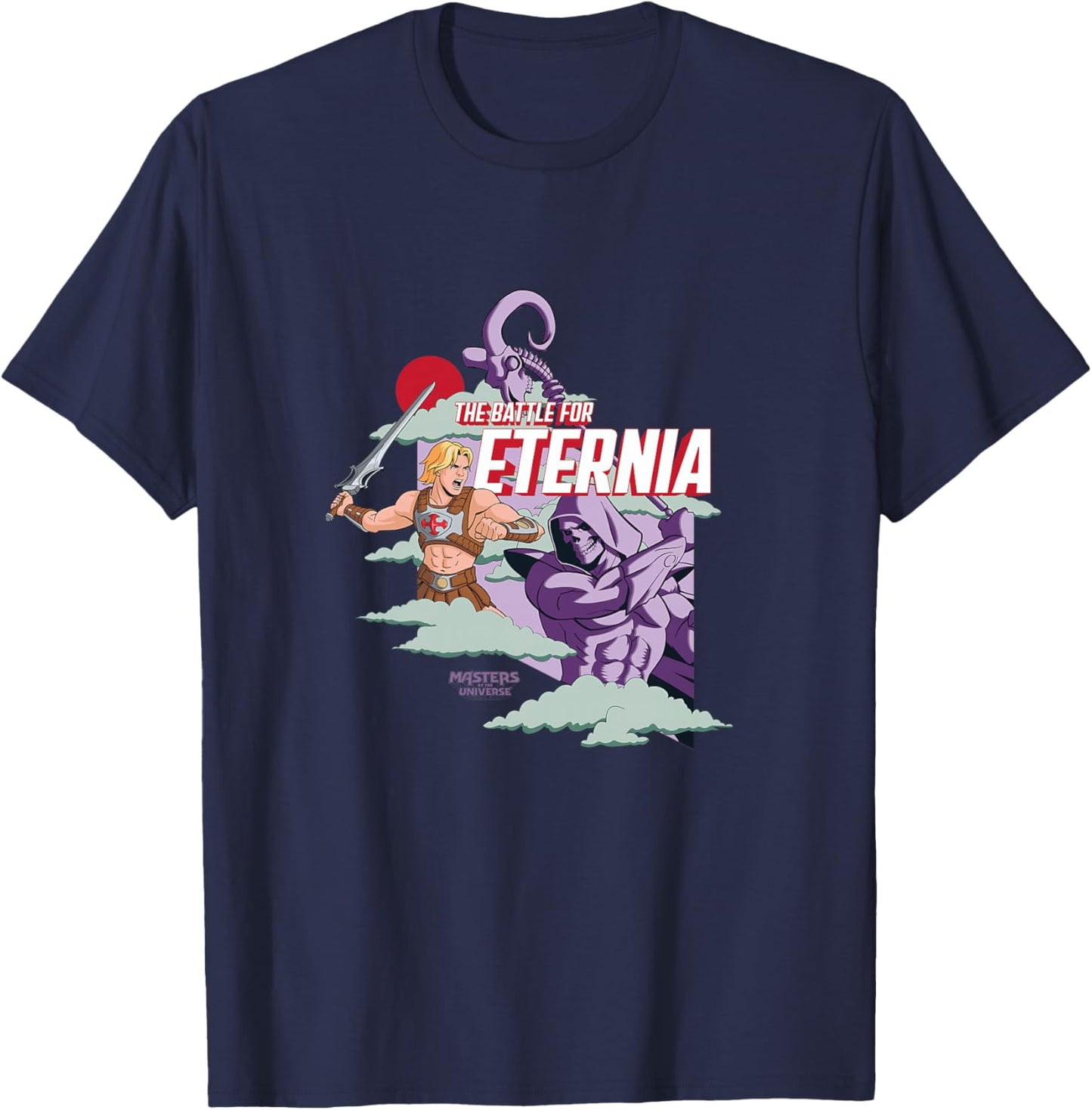 Les Maîtres de l'univers La Bataille pour Eternia Haut de Gamme T-Shirt - T-Shirt | Navy