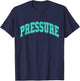 Light Teal Aqua Pressure Light Teal Aqua Color Graphic T-Shirt - T-Shirt | Navy
