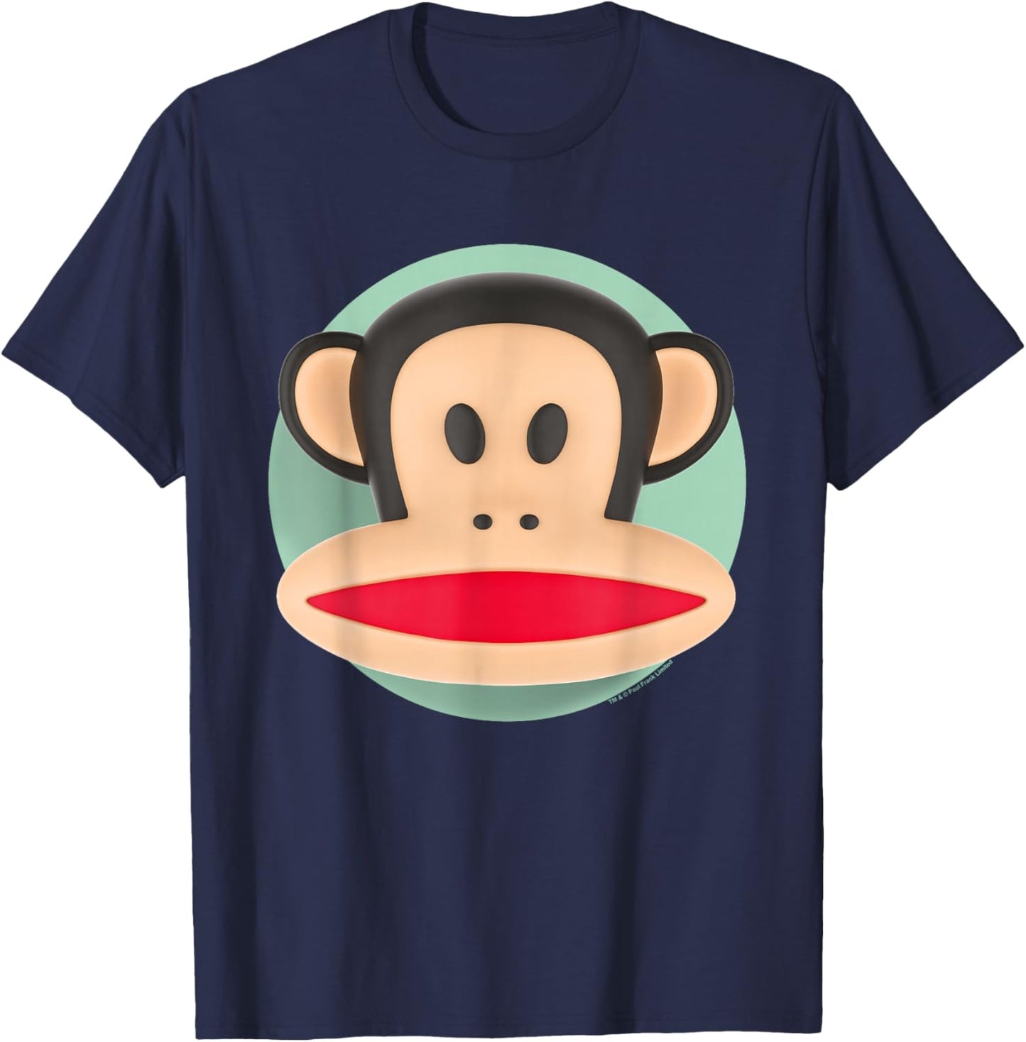 Paul Frank Julius Der AFFE, der grüne Kreis T-Shirt - T-Shirt | Navy
