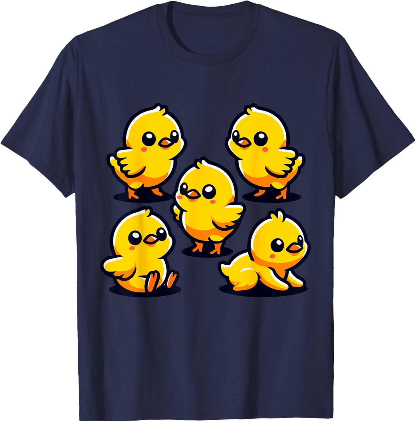 Baby Chicken Chick Chicken Farmer T-Shirt - T-Shirt | Navy