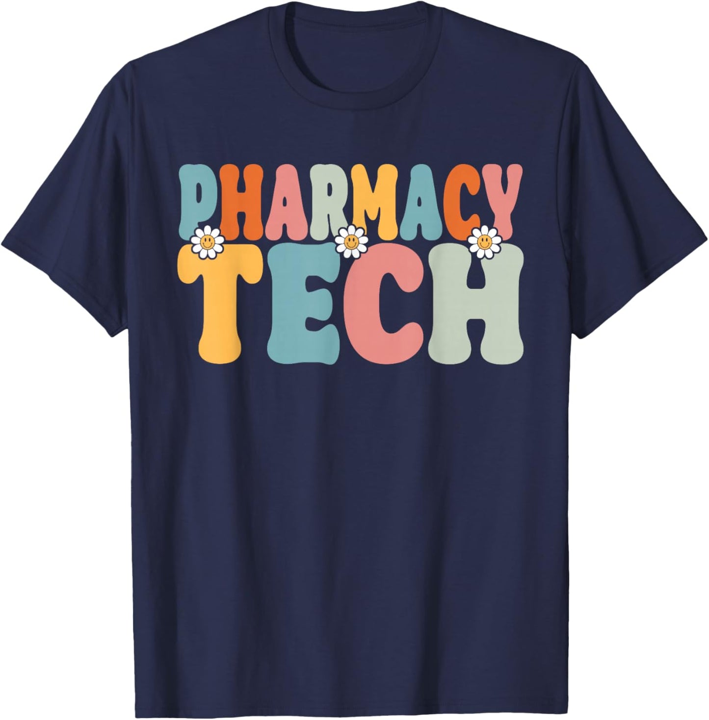 Pharmacy Tech Back To School Pharmacy Technician T-Shirt - T-Shirt | Navy