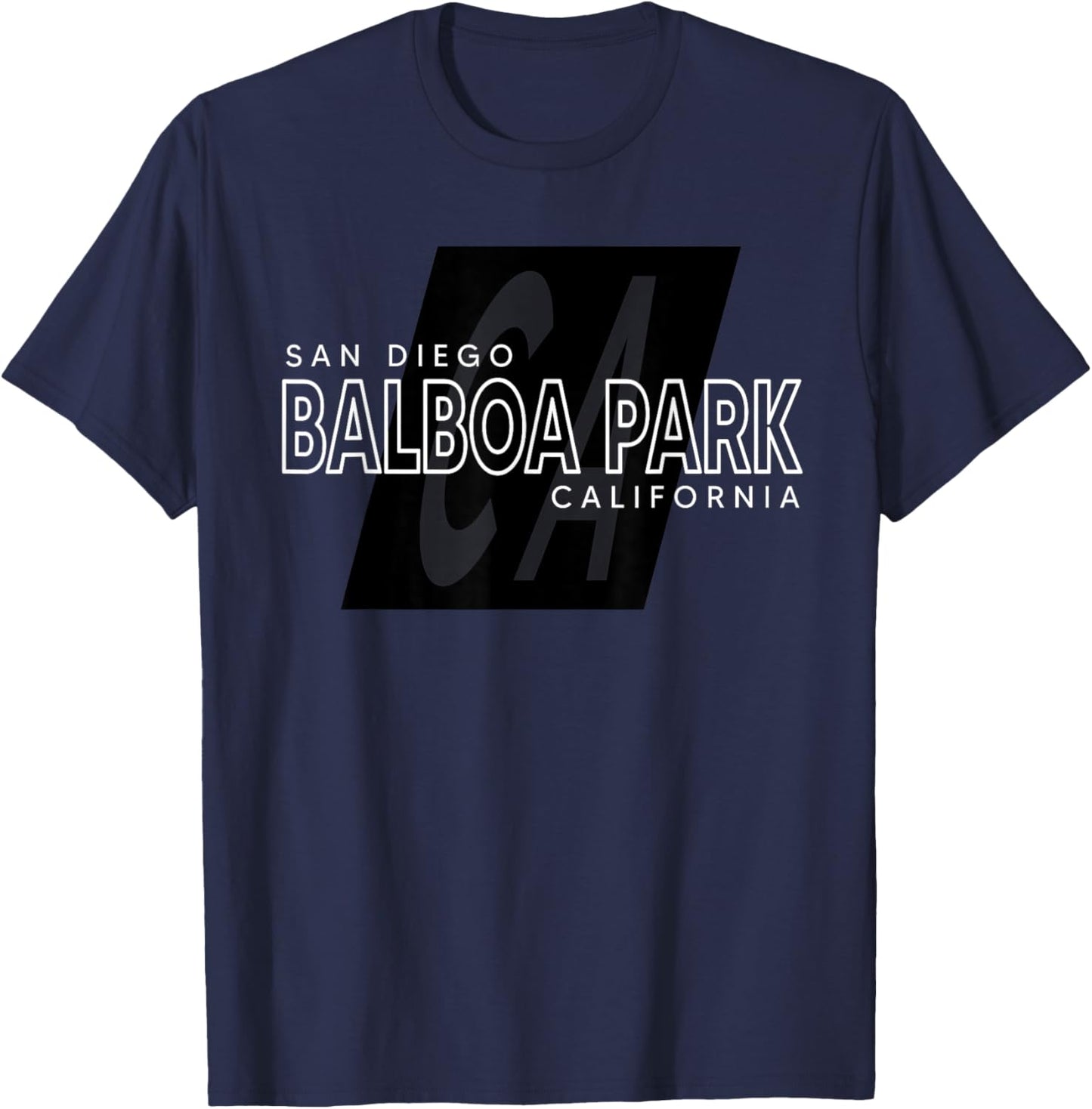 Balboa Park San Diego California/Balboa Park Performance T-Shirt - T-Shirt | Navy