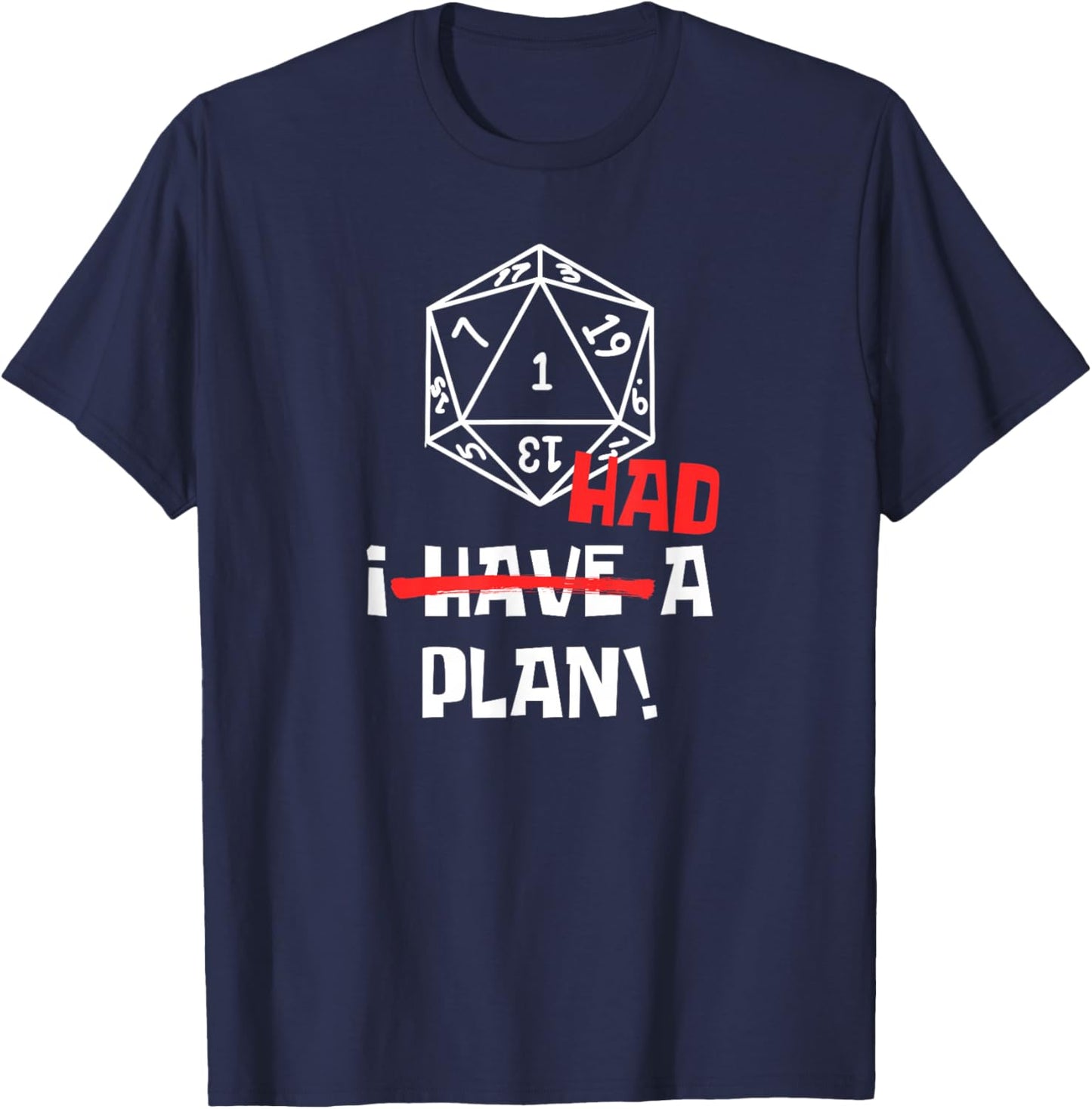 J'avais Un Plan T-Shirt - T-Shirt | Navy