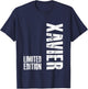 Xavier Funny Gift Xavier Name T-Shirt - T-Shirt | Navy