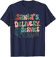 Santa's Favorite Delivery Service Labor Delivery Nurse Xmas T-Shirt - T-Shirt | Navy