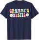 Grammy's Bestie from Grammy to Grandkid T-Shirt - T-Shirt | Navy
