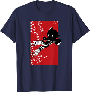 Astro Boy Square Art (C) TEZUKA Productions T-Shirt - T-Shirt | Navy