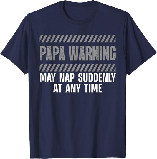 Funny Papa Art For Grandpa From Grandkids Father's Day Papa T-Shirt - T-Shirt | Navy